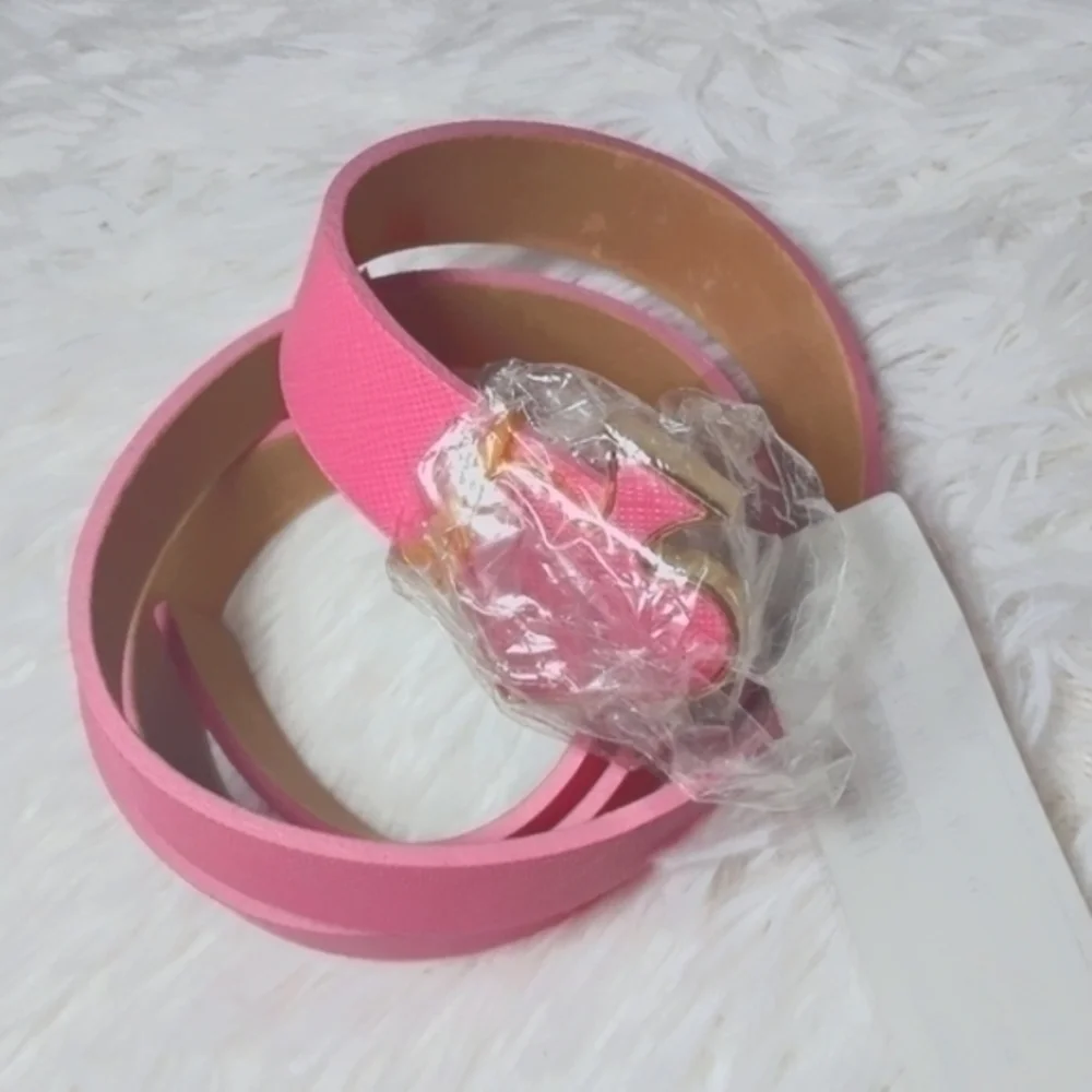 Kate Spade Sample Sale Spade Buckle Leather Belt